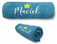 Ręcznik z HAFTEM DLA DZIECKA CHŁOPCA z imieniem