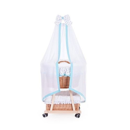 BABY ŁÓŻECZKO WIKLINOWE DLA NIEMOWLĄT 90X53 H30 CM na Arena.pl