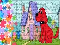 Puzzle tradycyjne - Clifford - Wielki Czerwony Pies