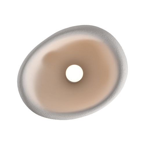 Plafon sufitowy STONE biały 50 cm na Arena.pl