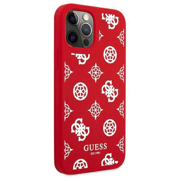 Etui Guess do iPhone 12 Pro Max, Czerwony zdjęcie 4