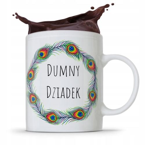 Kubek Prezent Dzień Dziadka Dumny Dziadek Z Nadrukiem Ze Zdjęciem na Arena.pl