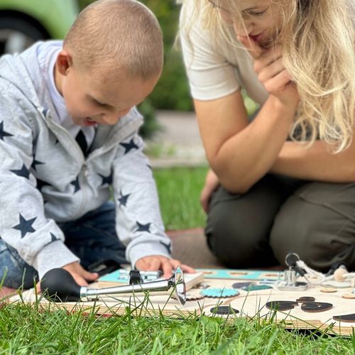 Tablica Manipulacyjna | Montessori | Sensoryczna na Arena.pl