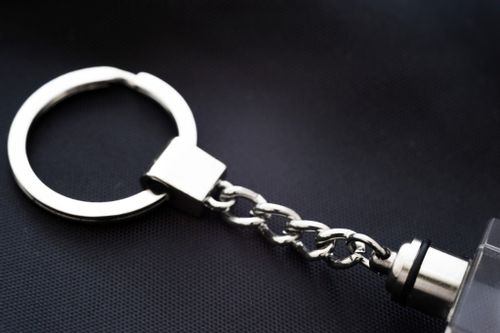 Dalmatyńczyk - kryształowy brelok z wizerunkiem psa na Arena.pl