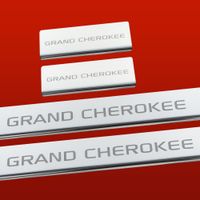 Listwa progowa JEEP GRAND CHEROKEE MK4 WK2 Stal nierdzewna 304 połysk 4szt