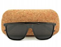 Okulary PRZECIWSŁONECZNE Nerd POLARYZACYJNE czarne