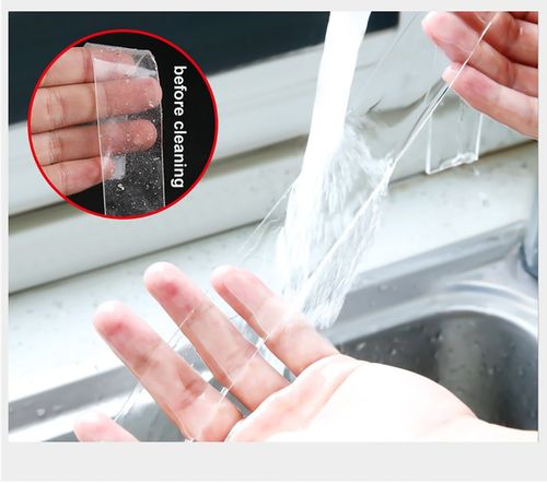 TAŚMA PRZEŹROCZYSTA Dwustronna WIELORAZOWA MOCNA na Arena.pl