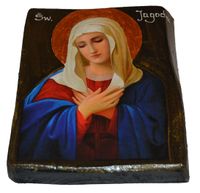 Ikona Święta Jagoda patronka ubogich i chorych