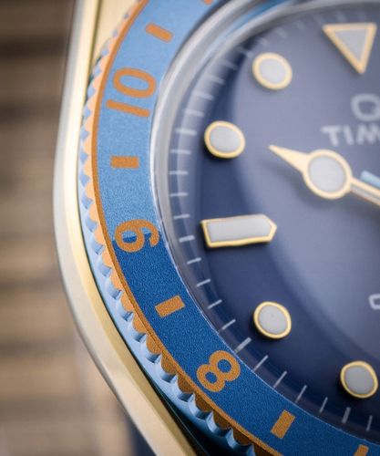 Zegarek damski Timex Q Malibu Lazur oceanie na Arena.pl