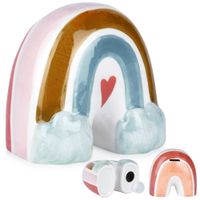 Skarbonka Tęcza Otwierana do Zbierania Pieniędzy na Pieniądze Monety