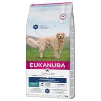 eukanuba daily care overweight adult dog 12kg