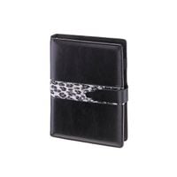 kalendarz książkowy tygodniowy zbliżony do a-6 siena czarny z białą