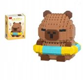 Klocki Konstrukcyjne Mini Kapibara Z Kołem 410 el.