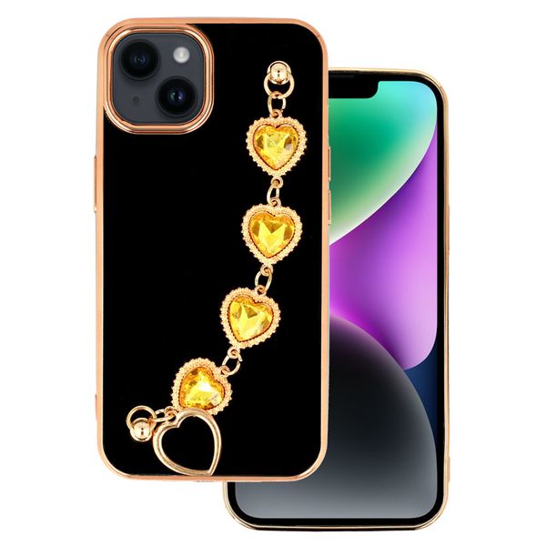 Trend Case do Iphone 14 Plus wzór 2 czarny zdjęcie 1