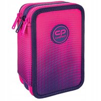 Piórnik trzykomorowy z wyposażeniem Gradient Frape CoolPack dla dziewczynki