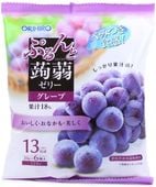 Purunto Konjac Jelly grape, galaretki o smaku winogronowym 120g - Orihiro