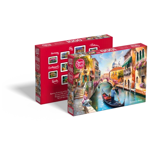 Puzzle 1000 elementów. Lato w Wenecji 30745 zdjęcie 8