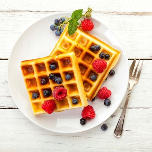 CIASTO NA GOFRY 2,5kg Gotowa mieszanka do gofrów chrupiące szybkie na Arena.pl