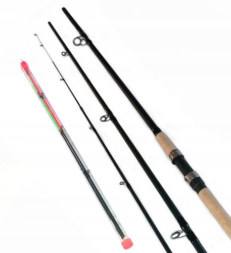 wędka FEEDER grunt BIG BULL 3,3m 50-150g 3+3 szczytówki karp leszcz na Arena.pl