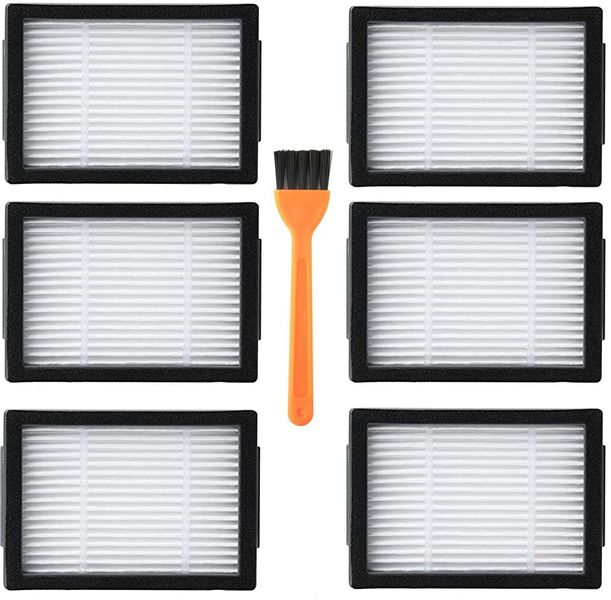 Filtr powietrza do iRobot Roomba E5 E6 E7 I7 6 sztuk zdjęcie 1