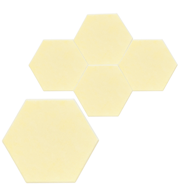 Panele Ścienne Filcowe 3D Heksagon Zagłówek Samoprzylepne Akustyczne Soft zdjęcie 6