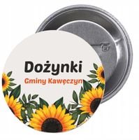 Przypinki buttony SUPER JAKOŚĆ DOŻYNKI TANIO