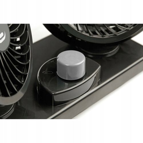 WENTYLATOR SAMOCHODOWY PODWÓJNY TIR BUS 24V 2x 4 CALE WIATRAK REGULOWANY na Arena.pl