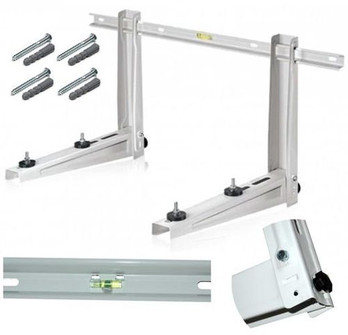 WSPORNIK KLIMATYZATORA Z POPRZECZKĄ podpora do 120 kg HL-550 z poziomnicą na Arena.pl