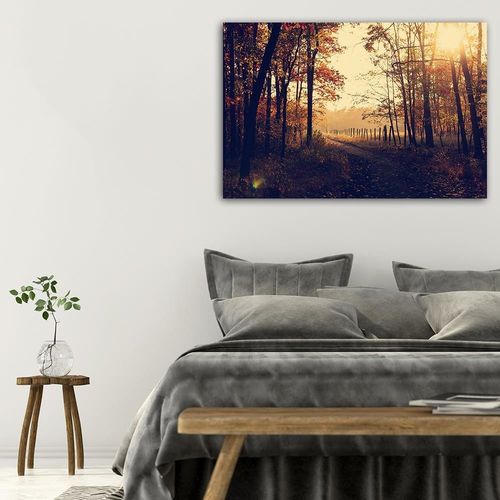 Deco Panel, Droga polna przy lesie 120x80 na Arena.pl