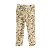 Zara Damskie Spodnie z Wysokim Stanem Wygodne Stylowe Żółte Rozmiar 34