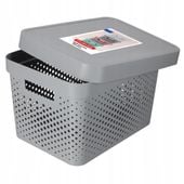 Curver Pojemnik Pudełko Z Pokrywką 17 L Szary