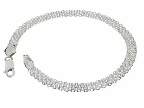 BRANSOLETKA SREBRNA DAMSKA 925 ŚLICZNA ELEGANCKA + GRAWER GRATIS SREBRO 925 na Arena.pl