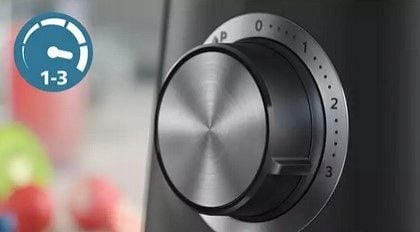 Blender kielichowy Philips 5000 Series HR3020/20 1000W 3 prędkości Szary zdjęcie 7