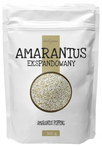 Amarantus ekspandowany 500g POPING super jakość PREMIUM na Arena.pl