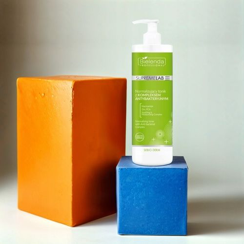 BIELENDA Tonik Do Twarzy Supremelab Normalizujący Sebum Sebio Derm 500ml na Arena.pl