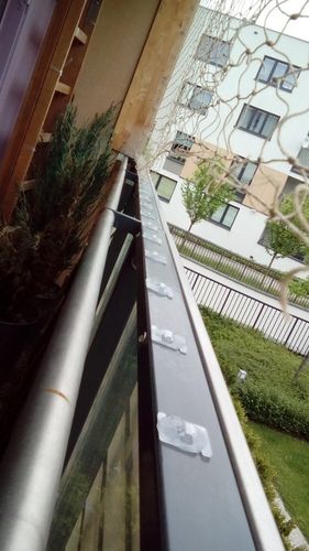 ZESTAW SIATKA NA BALKON DLA KOTA GOŁĘBIE 6x2m, OCZKO 50mm, BEZ WIERCENIA na Arena.pl