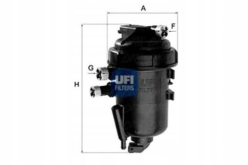 FILTR PALIWA DIESEL KPL. OE UFI na Arena.pl
