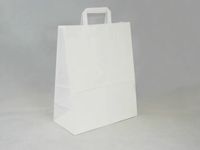 Torba papierowa biała 32 x 16 x 40 cm 200 szt.