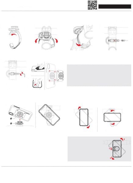 spigen gearlock ms100 handlebar bike mount zdjęcie 10