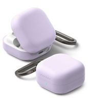 ringke silicone samsung galaxy buds 4 / 4 pro light purple