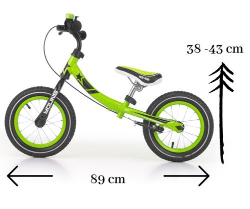 Rowerek Biegowy Young Green na Arena.pl