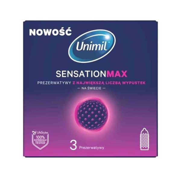 Unimil Sensation Max Bx3 Pl zdjęcie 1