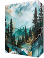 Obraz 20x30cm Przeplatane Krajobrazy