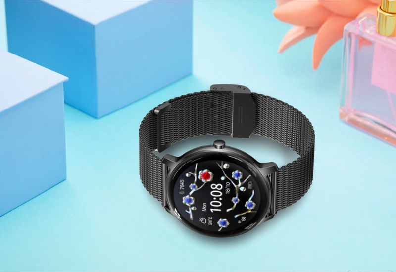 smartwatch damski rubicon rnbe66 black smarub124 zdjęcie 13
