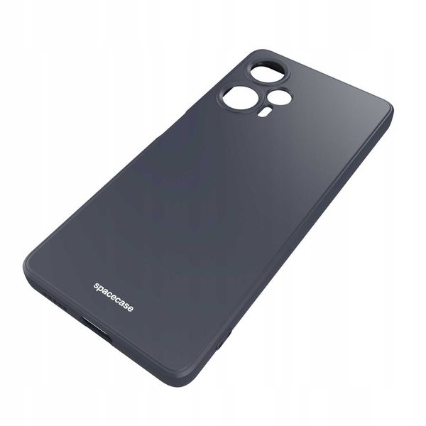 Spacecase Silicone Case Poco F5 Black zdjęcie 6