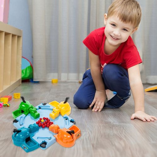 GRA ZRĘCZNOŚCIOWA DLA 4 OSÓB GŁODNE HIPCIE HIPOPOTAM DLA DZIECI RODZINNA na Arena.pl