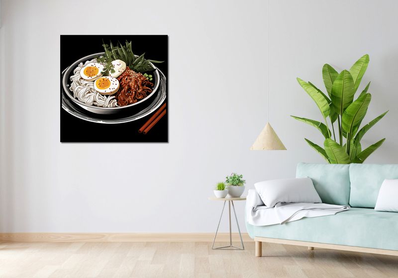 Plakat 90x90cm Ramen w Sztuce zdjęcie 4