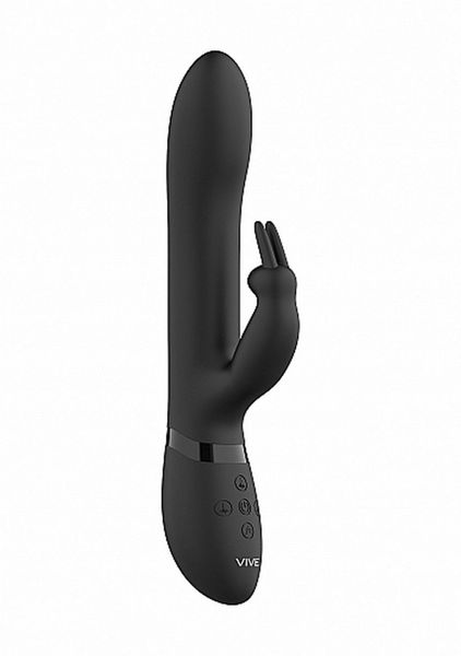 Amoris - Stimulating Beads Rabbit - Black zdjęcie 1