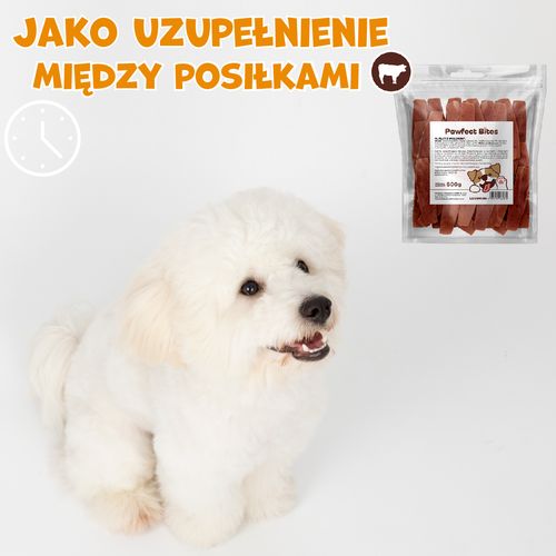 Smaczki przysmaki dla psa Filet z wołowiny 500g PAWFECT BITES na Arena.pl