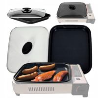 BRYTFANNA + PRZYKRYWKA do GRILL TURYSTYCZNY GAZOWY ALPEN CAMPING SIERRA